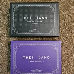 The { } And conversation cards