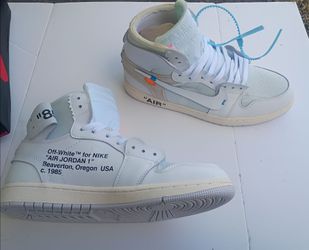 2018  Jordan 1 Retro High Off-White Euro