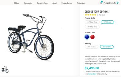 Pedego Electric Bike