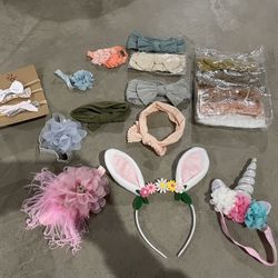 Baby Girl Headbands Lot