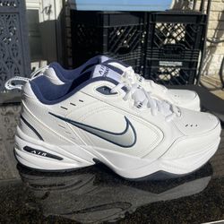 Nike Air Monarch IV White Navy