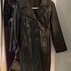 Women’s Vintage Leather Coat