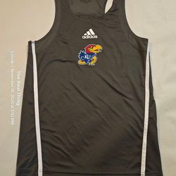 University Of Kansas Gray Tank Top