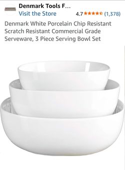 NEW DENMARK PORCELAIN BOWLS