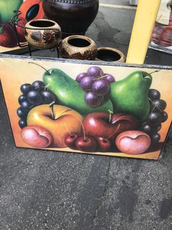 Cuadro de frutas
