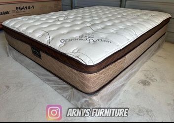 ☁️  Full Size Organic Style Very Nice Mattress (Mattress Only) 