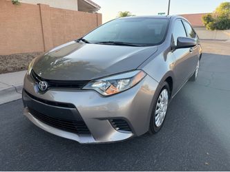 2015 Toyota Corolla with low mileage
