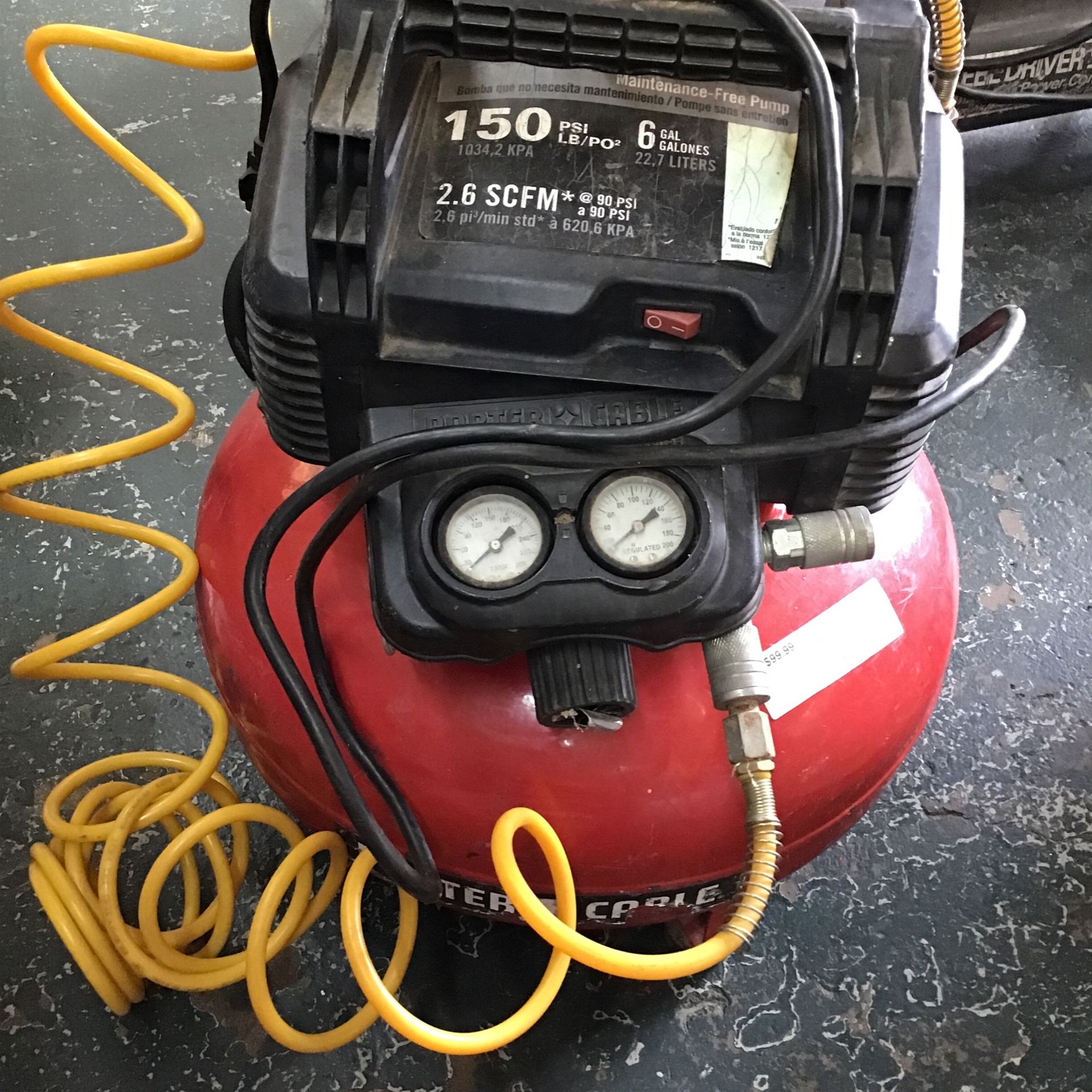 Porter Cable Air Compressor