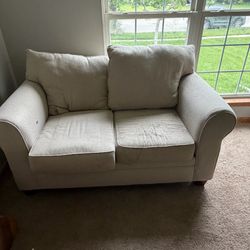 Beige sofa
