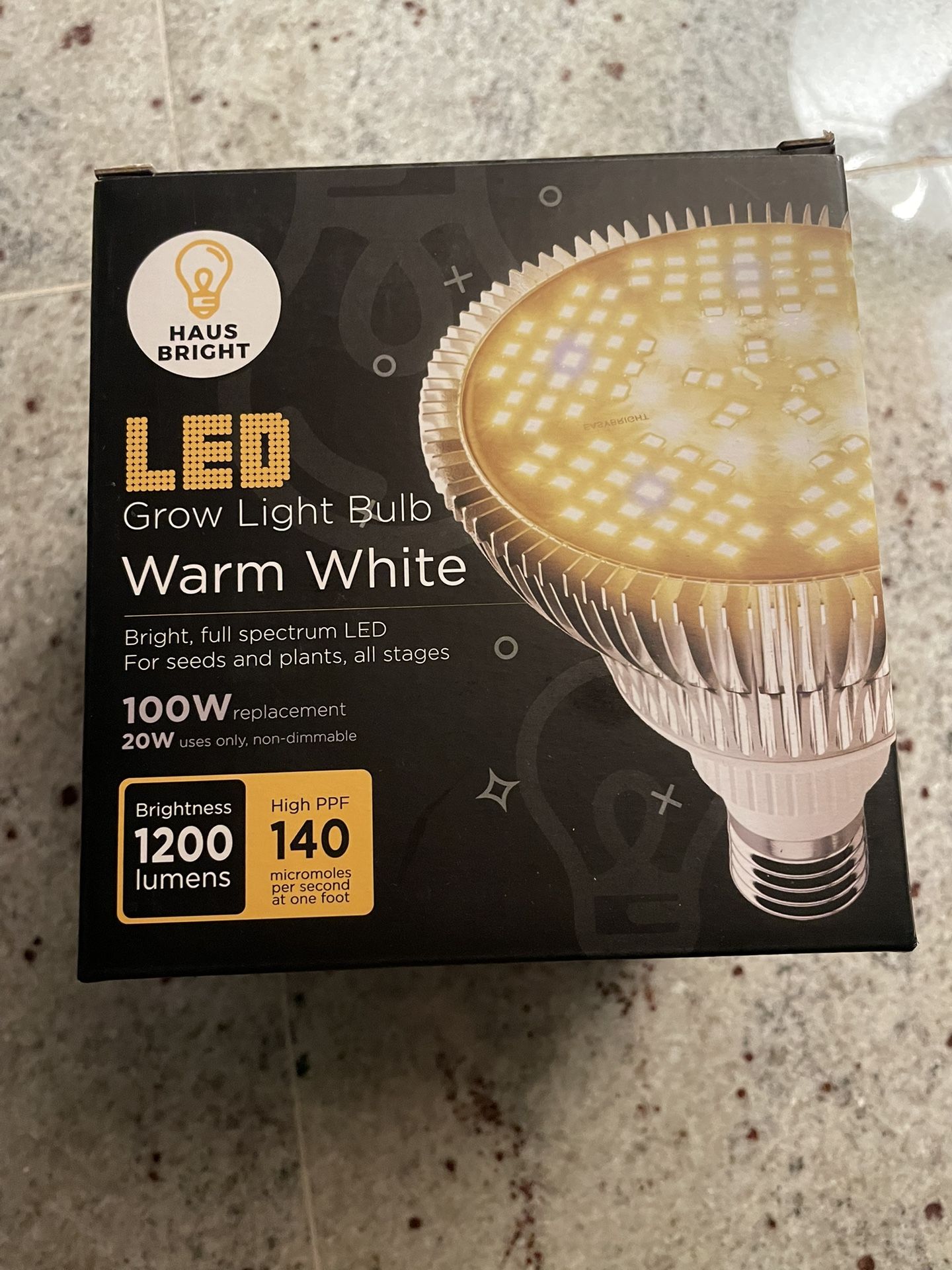 LED Grow Light Bulb