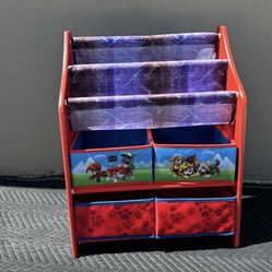 Paw Patrol/ Paw Patrol Book And Toy Organizer/ Toys/ Books/ Furniture/ Kids/ New