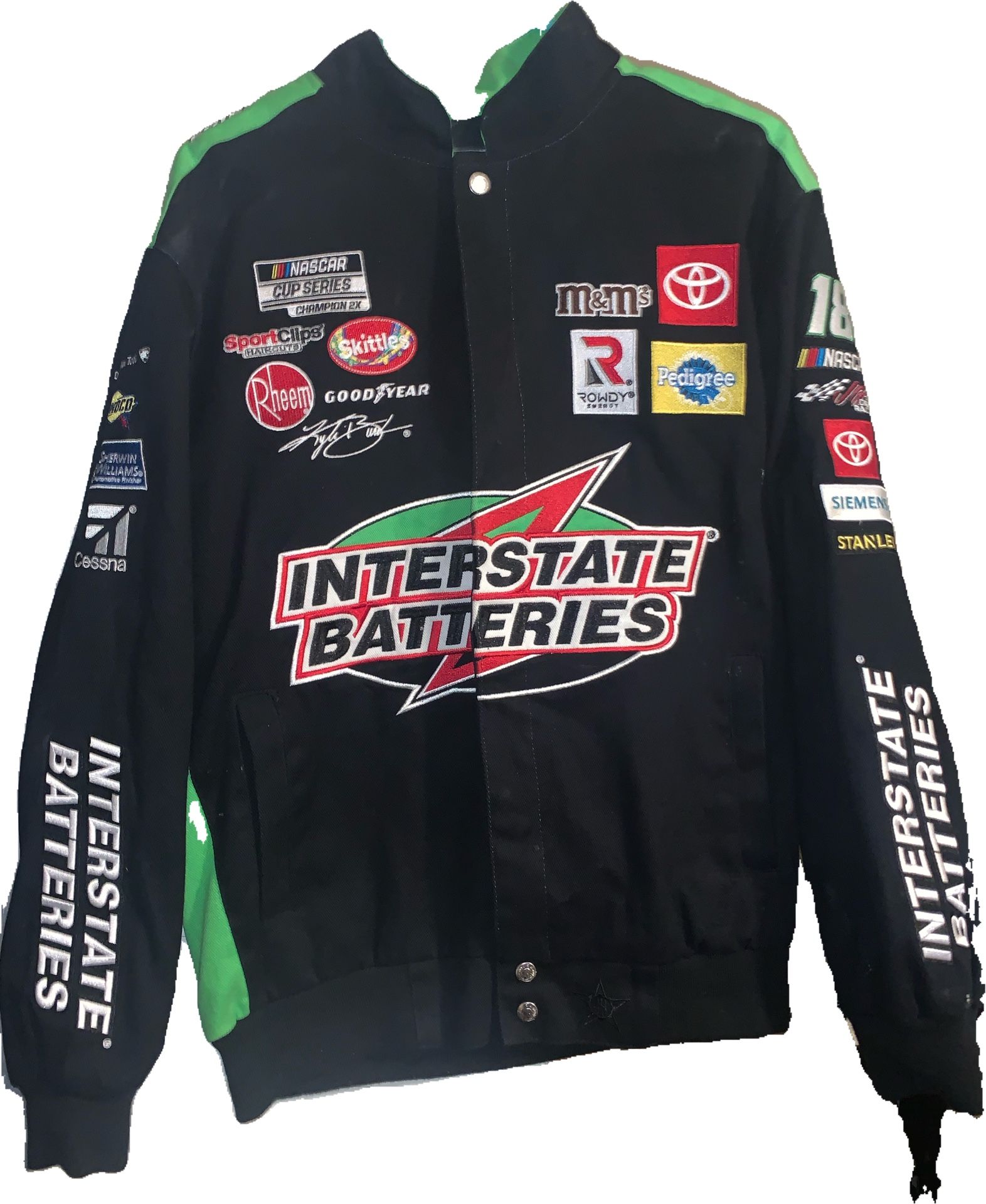 Nascar Bomber Jacket | Interstate (Rare) Medium