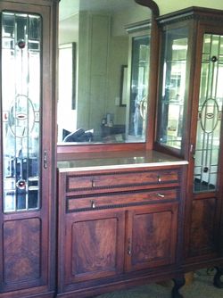 Antique French Walnut Cabinet