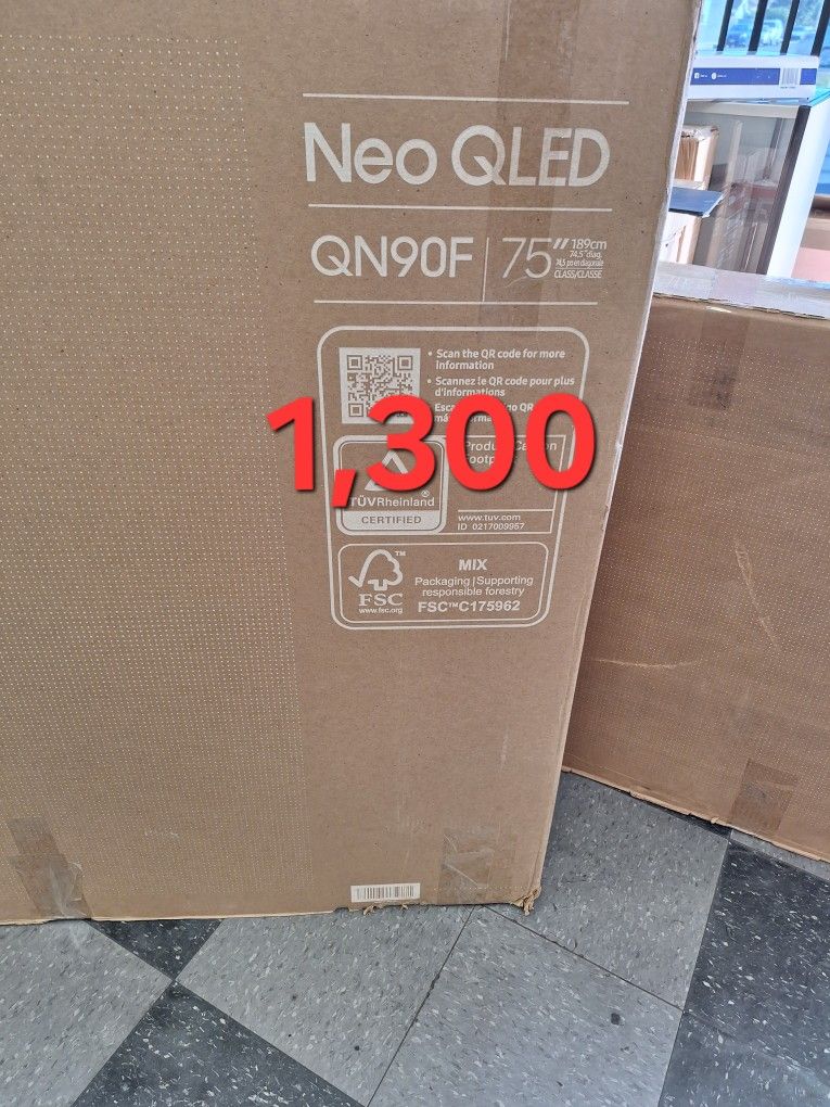 SAMSUNG 75"INCH NEO QLED 4K Q90F