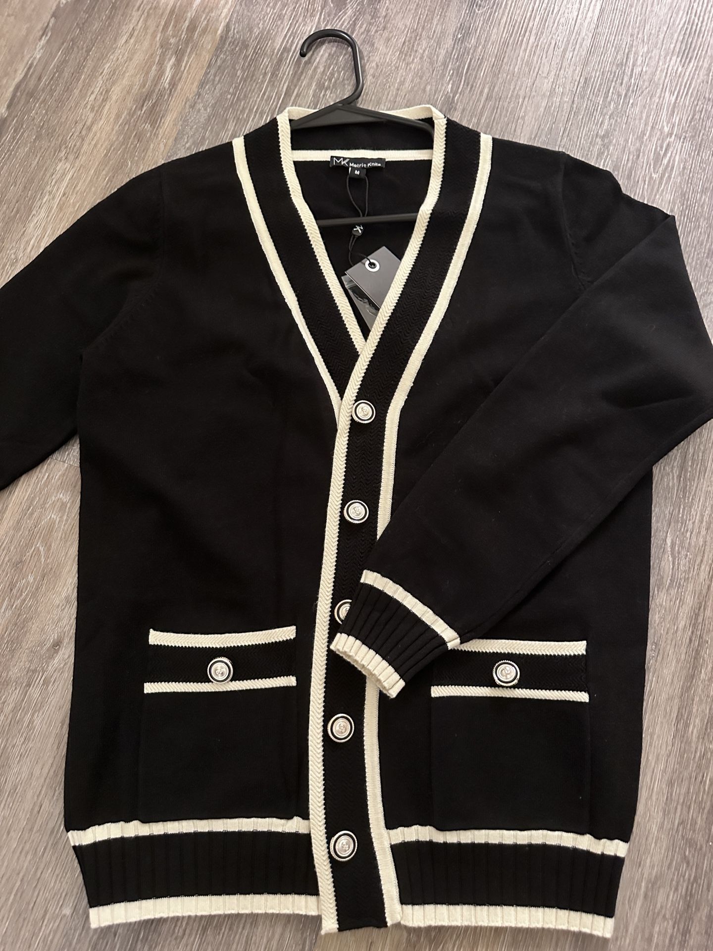 Bloomingdale’s Black Knit Cardigan