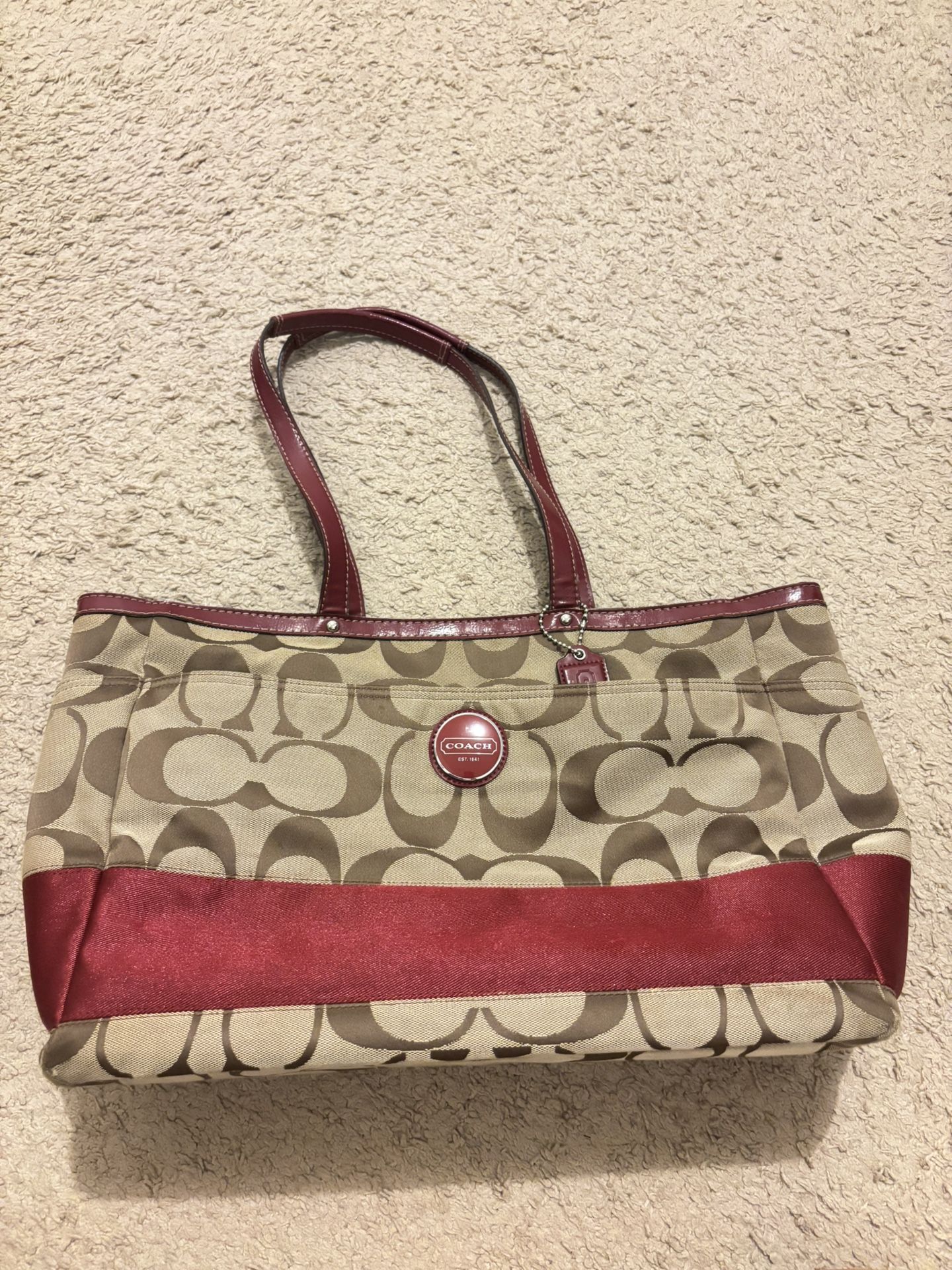 Vintage Coach Diaper Bag