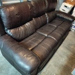 Double Recliner Couch 