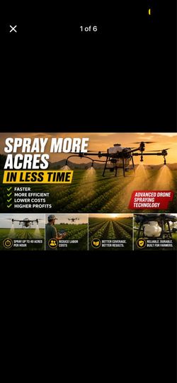Agricultural drones