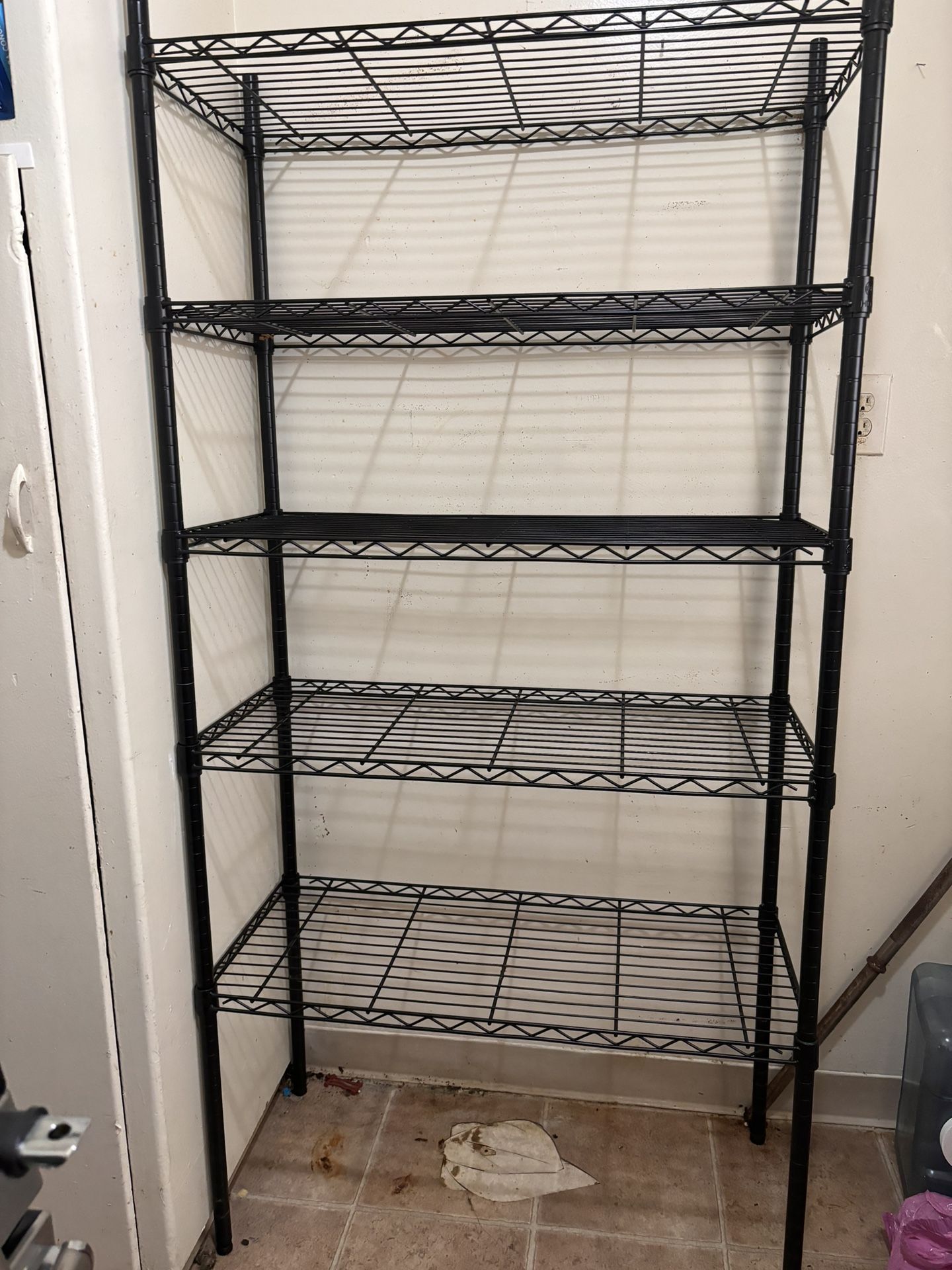 Metal shelve