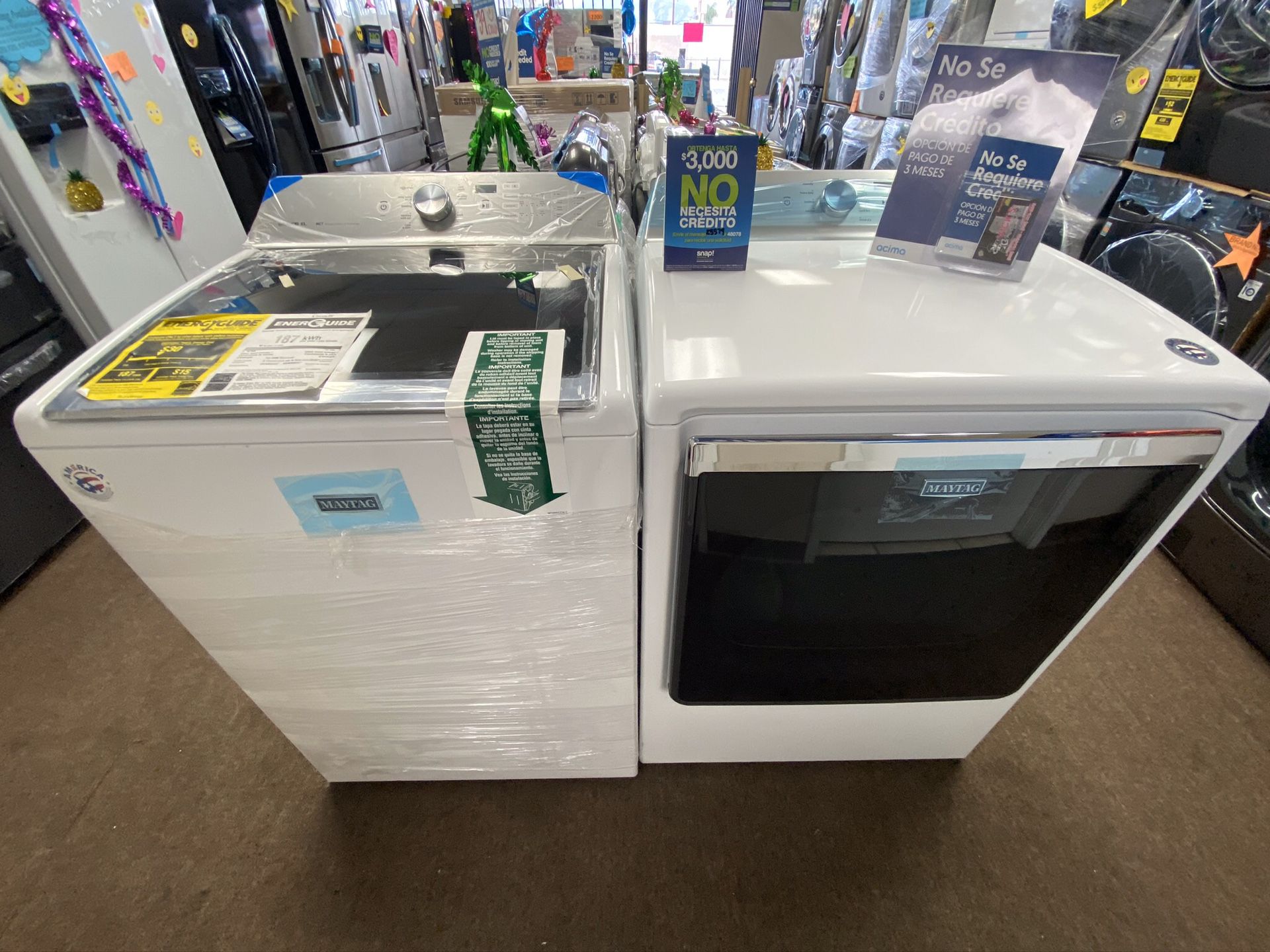 NEW‼️WASHER AND DRYER💥💲3️⃣9️⃣DOWN PAYMENT OPTION