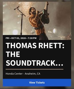Thomas Rhett Tickets