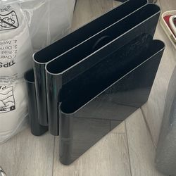 Large Nordic magazine rack 18 inches NEW