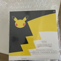 Pokemon Center Celebrations ETB Elite Trainer Box (2) - New/Sealed Pokemon Cards