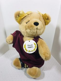 Vintage 1987 Caesar’s World 13” Toga Teddy
