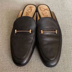 Sam Edelman Women's Laurna Black  Mules Size 10.5