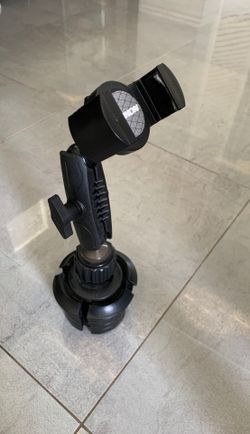 Phone cup holder mount