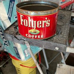 Folgers coffee can no lid