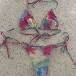 Multicolor Cheeky Bikini