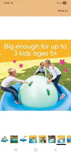 Hearthsong 8-Foot Inflatable Dome Rocker with 6 Handles