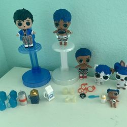 6 LoL Doll Set