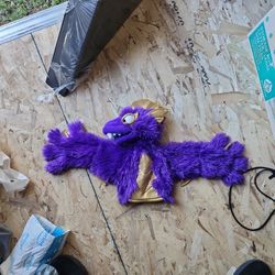 Folkmanis Puppets Purple Dragon