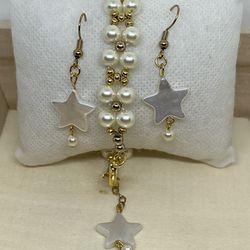 Bracelet And Earrings Set For Mother’s Day Handmade 