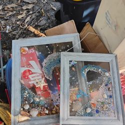 Handmade Beach Glass Art