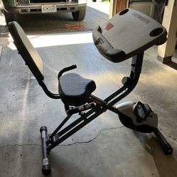 Exercise Bike With  Lg. Work Platform