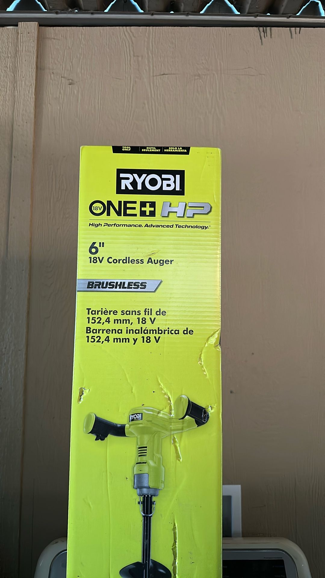 Ryobi 18v Cordless Auger
