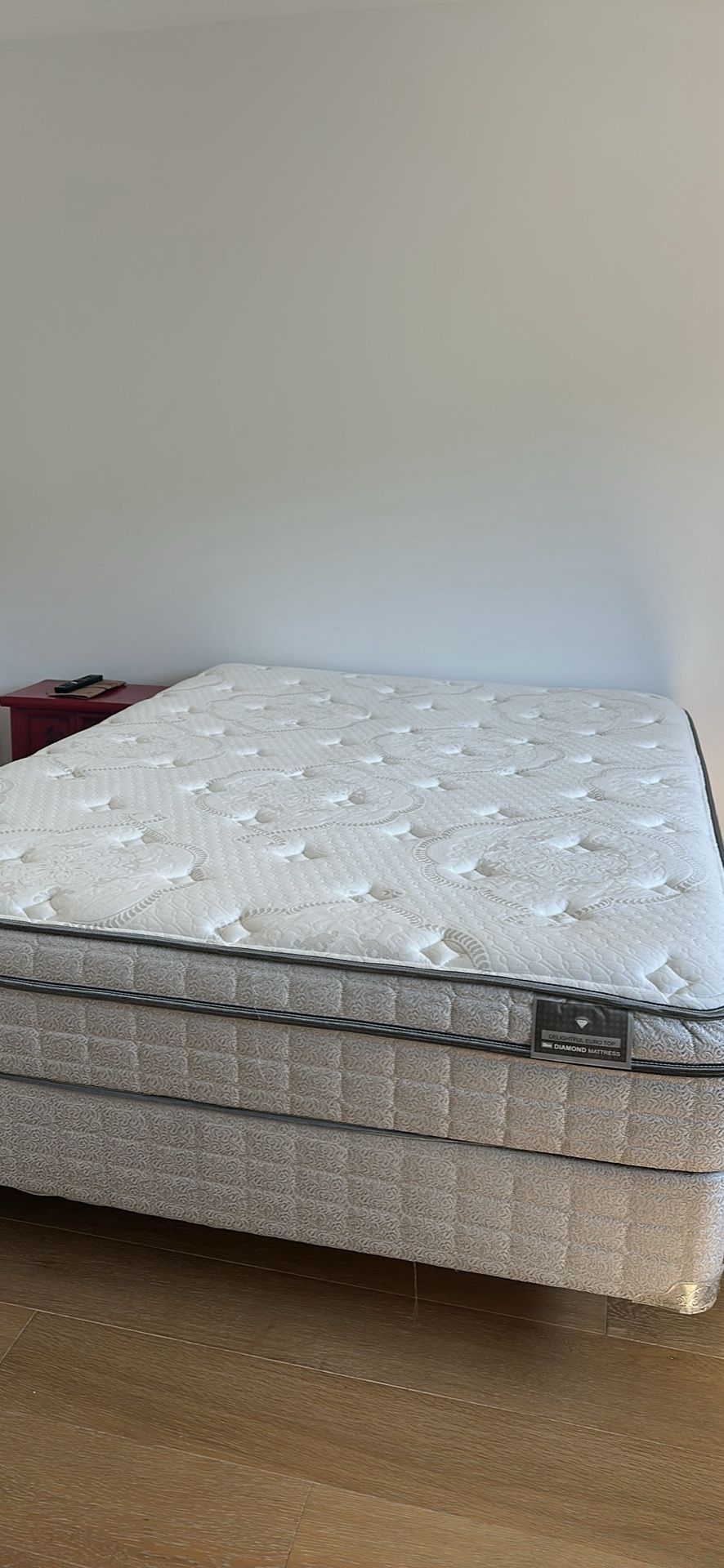 Queen Mattress + Box Spring + Frame