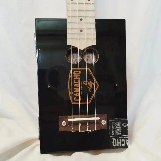 Hand made Camacho Robusto concert cigar box ukulele