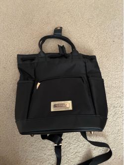 Black Versace backpack