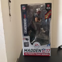 Rob Gronkowski Patriots McFarlane EA Sports Madden 17 Ultimate Team Series 1  