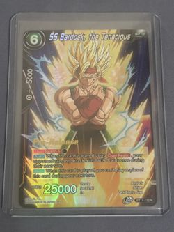 SS Bardock, the Tenacious - Vermilion Bloodline Pre-Release Cards (DBS-B11PRE)  Dragon ball card