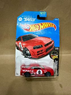 Hot Wheels Nissan Skyline Need for Speed