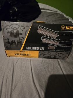 Tilax 4-Piece Wire Brush Set – New (Open Box)
Price: $5