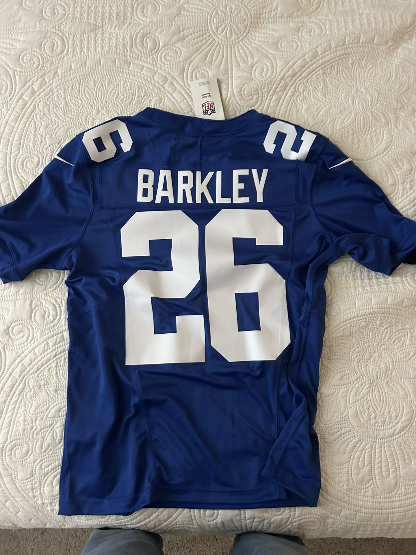 Authentic NFL Saquon Barkley Jersey