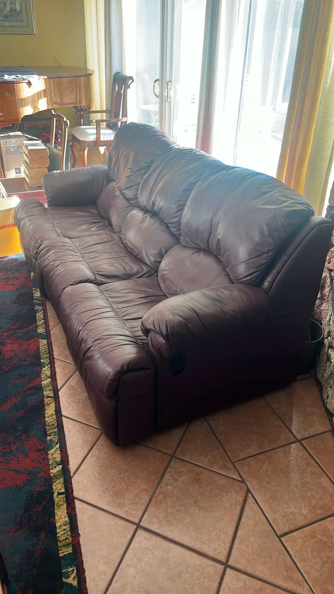 FREE Recliner Couch + Chair