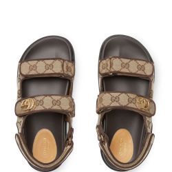 Brown Gucci Sandals