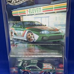 Hot Wheels Silver Series Seven Eleven Toyota Supra Exclusive 7/11